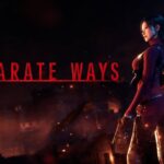 Resident Evil 4 Remake: Separate Ways - Ada Wong con su traje rojo en la portada oficial del DLC