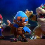 Super Mario RPG - Mario, Mallow y Bowser uniendo fuerzas en el arte oficial del remake de Switch
