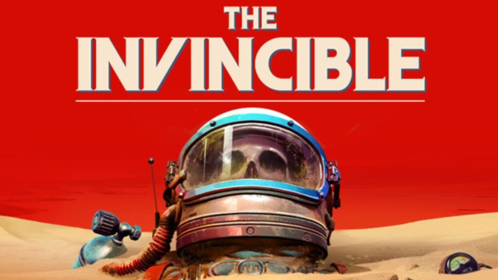 The Invincible - portada oficial del juego con el astronauta en el planeta Regis III