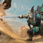 Dragonheir: Silent Gods - arte oficial del juego con personajes legendarios en el mundo de Adenthia