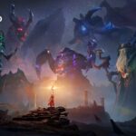 Tarisland - arte promocional con personajes y logo del juego
