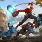 Albion Online - personajes con distintas clases combatiendo en el mundo abierto del juego