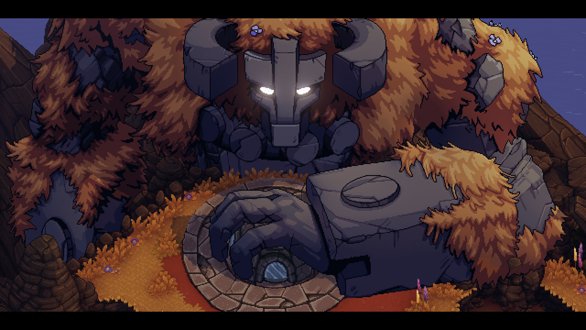 Sea of Stars - Escenario con iluminación dinámica y pixel art detallado – Juegosrpg.com