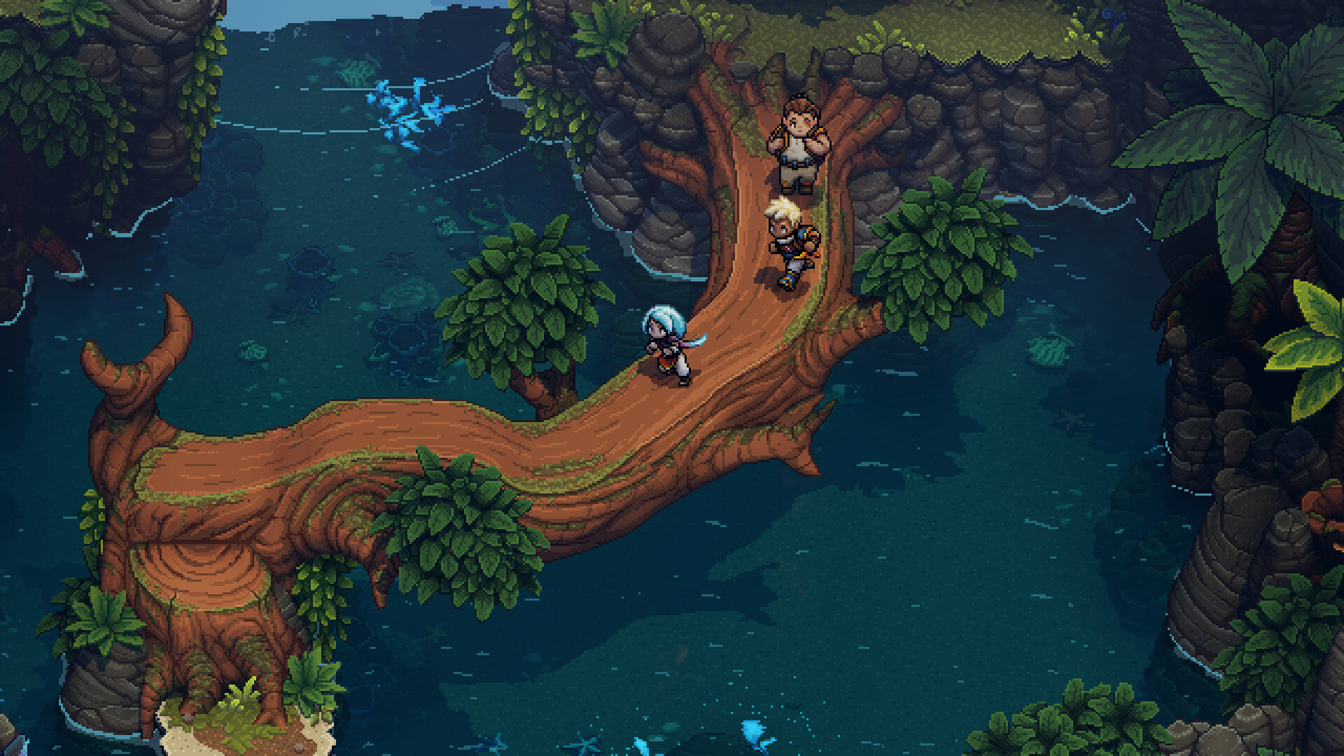 Sea of Stars - Personajes Valere y Zale en su aventura como Guerreros del Solsticio – Juegosrpg.com
