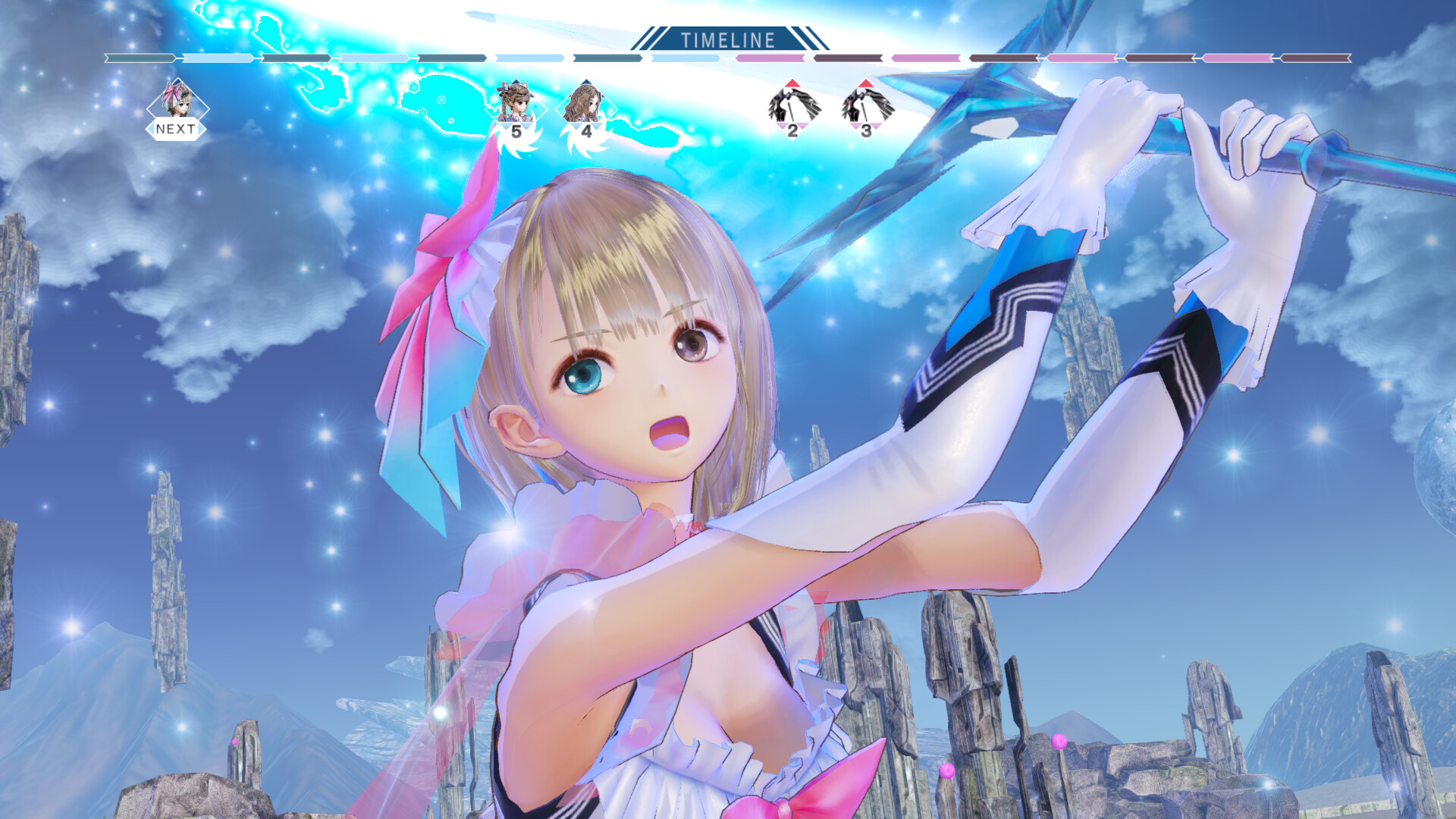 Blue Reflection Quartet - Personajes en combate - Juegosrpg.com