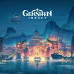 Genshin Impact - Vista panorámica oficial de la región de Liyue con sus picos de jade - Juegosrpg.com