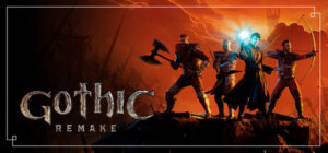 Gothic 1 Remake - Portada oficial del juego con los personajes principales - Juegosrpg.com
