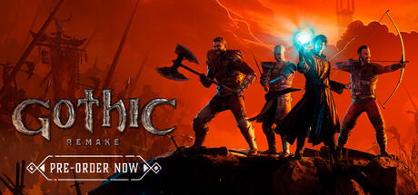 Gothic 1 Remake - Arte oficial del juego con personajes en la Colonia - Juegosrpg.com