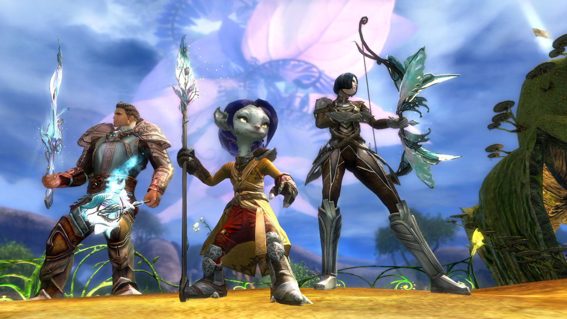 Guild Wars 2 - Triple Trouble jefe de mundo en Bloodtide Coast - Juegosrpg.com