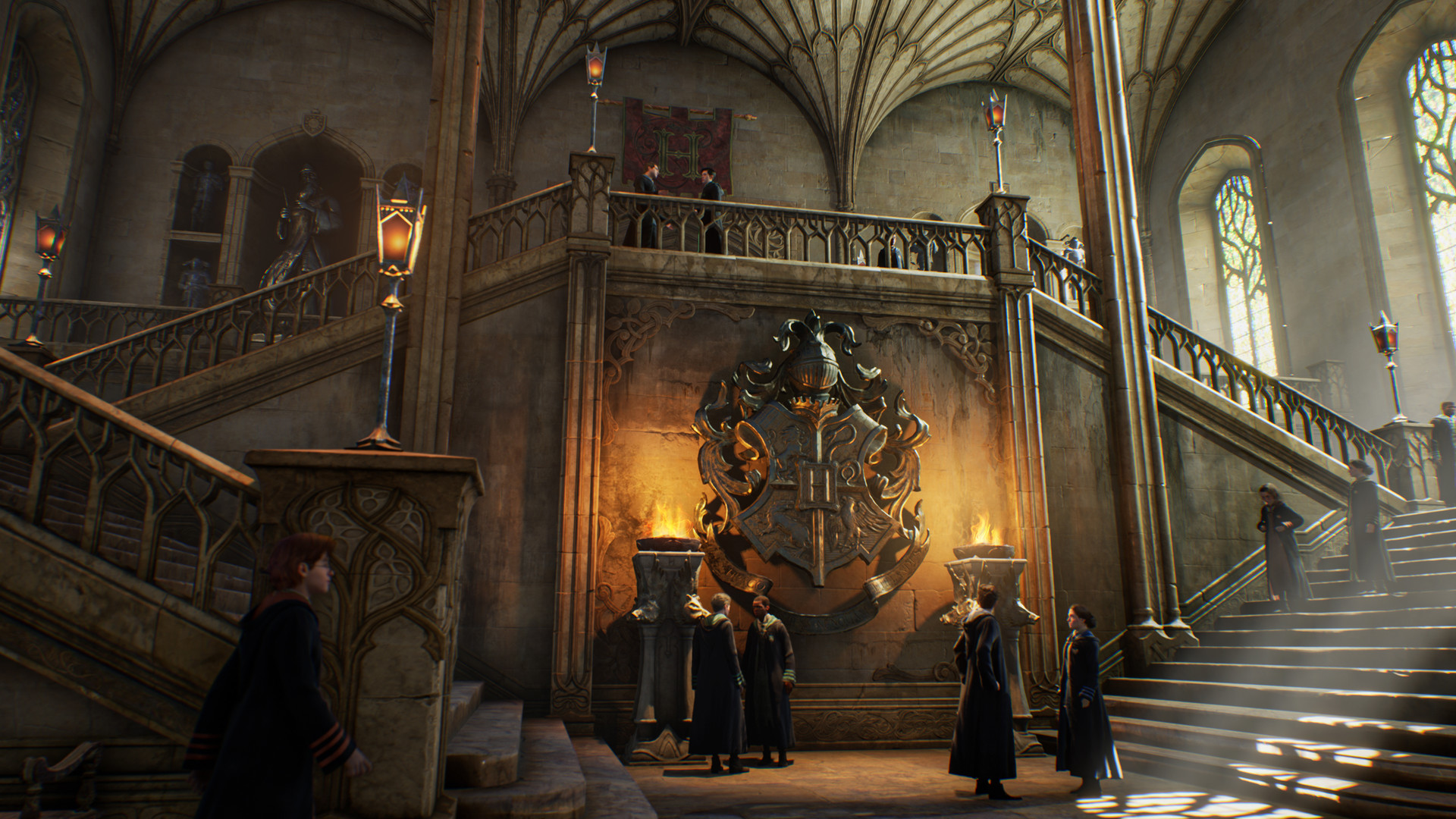 Hogwarts Legacy - Vista del mundo mágico desde las alturas - Juegosrpg.com
