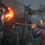 Nioh 3 - guerrero ninja contemplando el escenario abierto - Juegosrpg.com