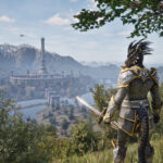 Oblivion Remastered - Personaje en primer plano con Cyrodiil al fondo - Juegosrpg.com