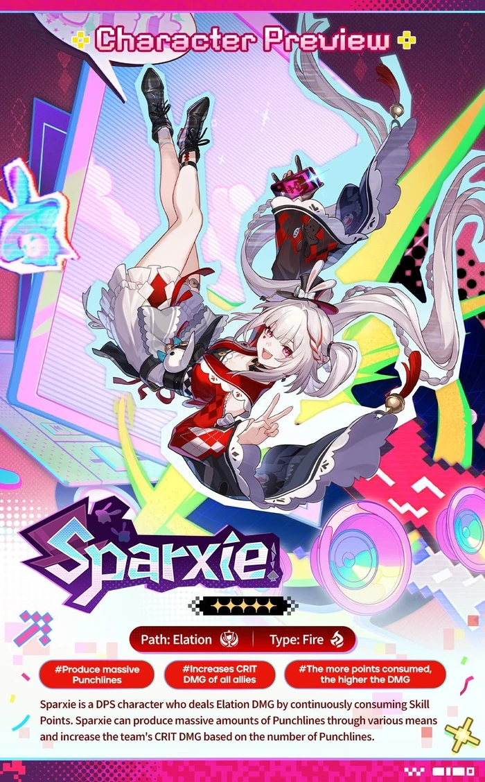 Honkai Star Rail - Sparxie habilidades y mecánica de combate - Juegosrpg.com