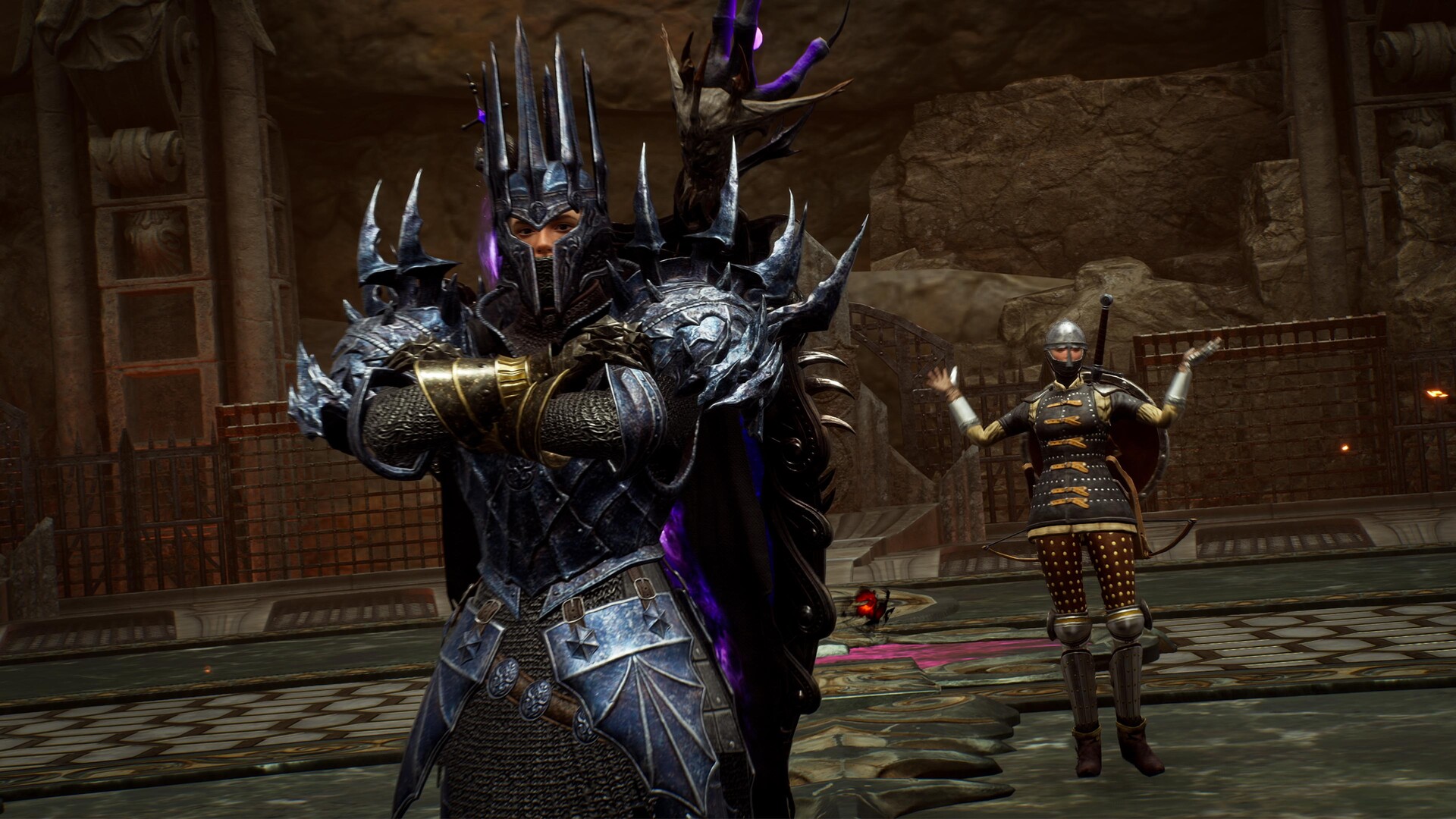 Throne and Liberty - Personaje con alas en combate masivo - Juegosrpg.com