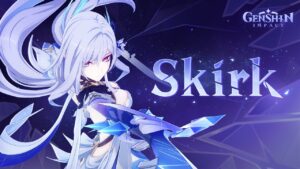 Genshin Impact - Skirk arte oficial del tráiler - Juegosrpg.com