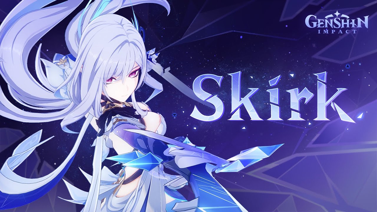 Genshin Impact - Skirk arte oficial del tráiler - Juegosrpg.com