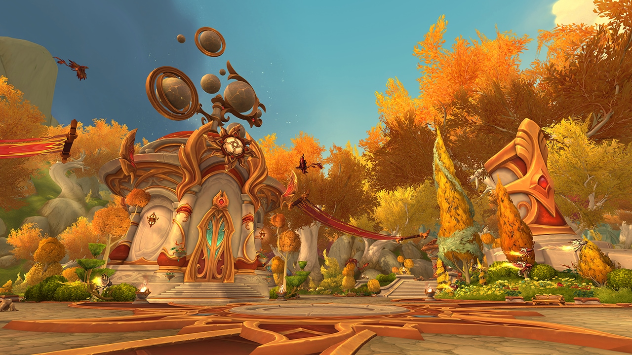 World of Warcraft Midnight - Personajes luchando contra la oscuridad del Vacío - Juegosrpg.com