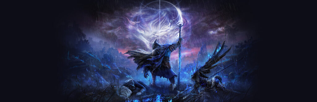 Elden Ring Nightreign - key art oficial con los Nightfarer enfrentando la noche - Juegosrpg.com