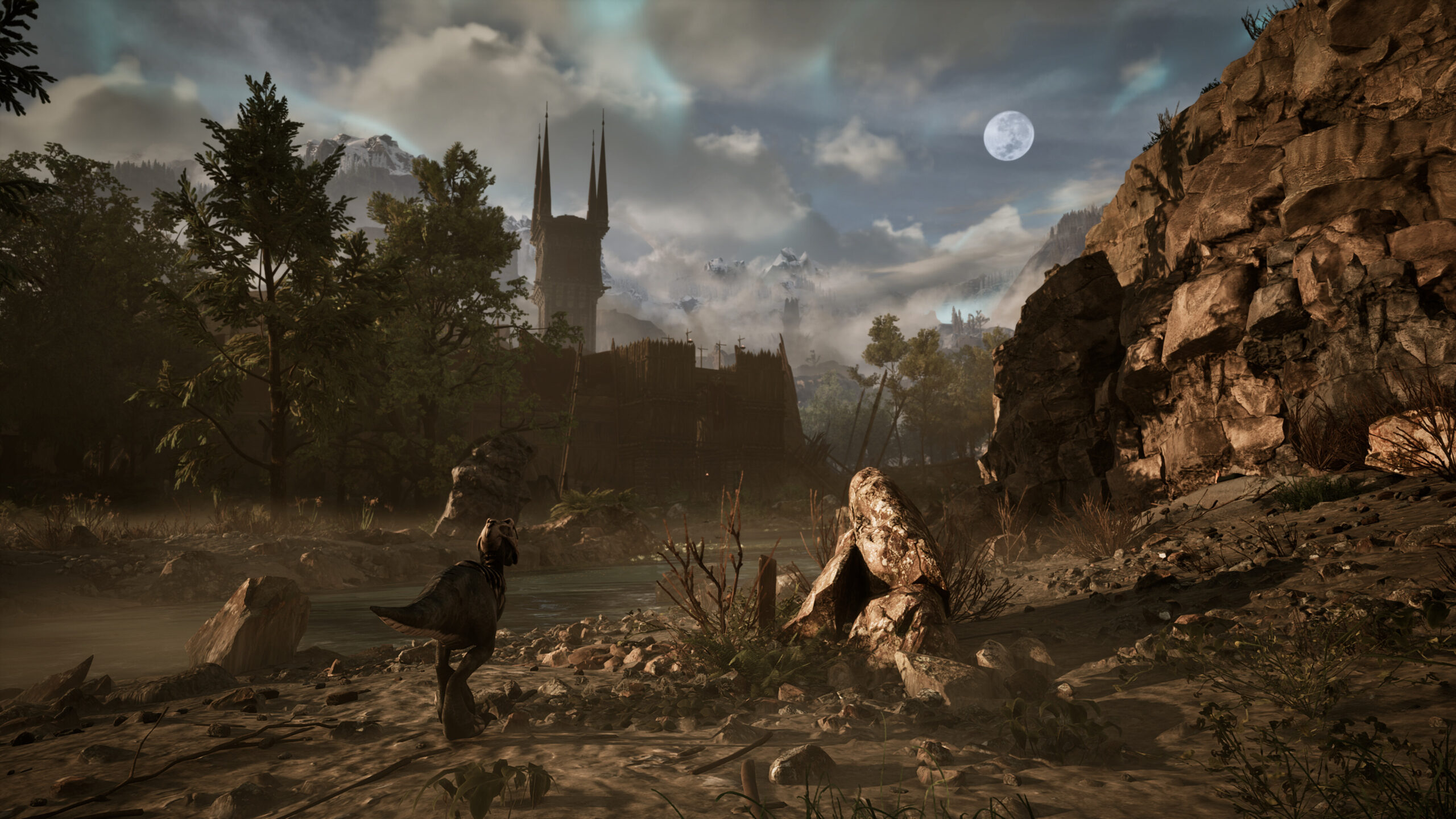 Gothic 1 Remake - Campamento junto a la muralla de la Colonia Vieja - Juegosrpg.com