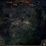 Path of Exile 2 - Combate contra el jefe Zekoa en una zona en llamas del endgame - Juegosrpg.com