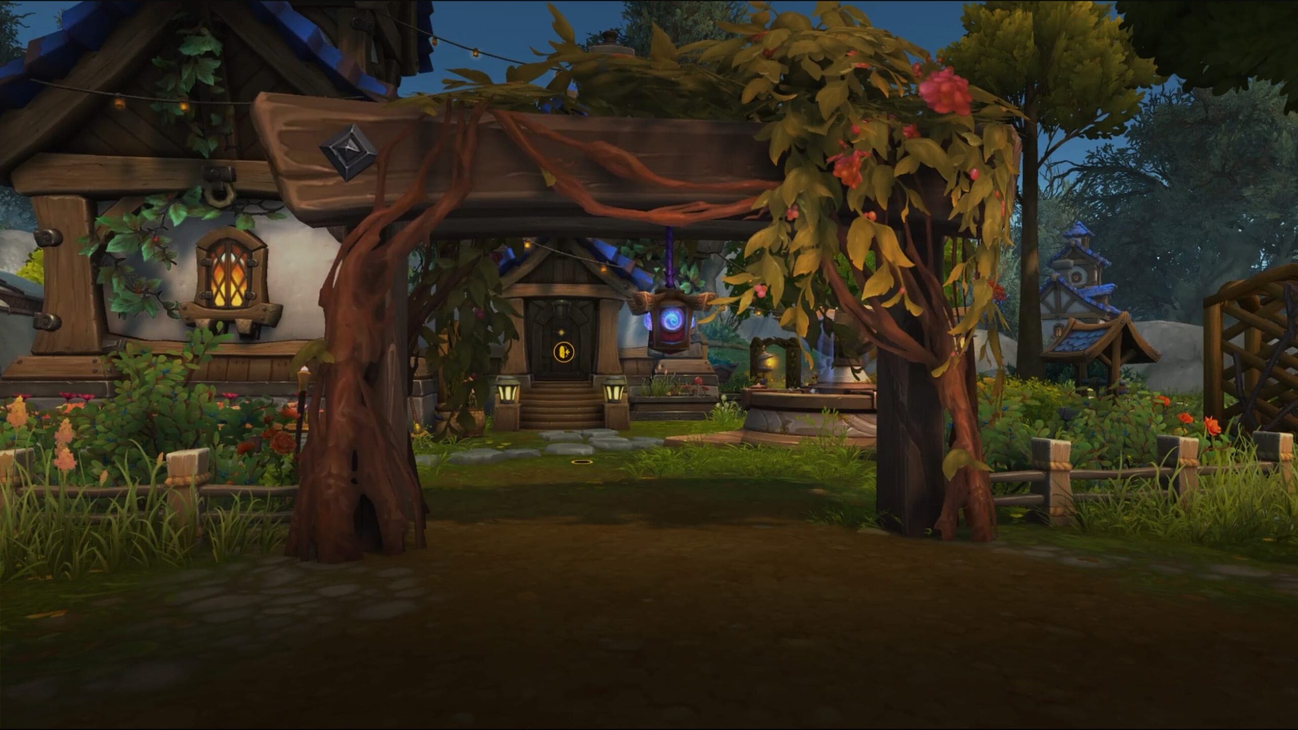 World of Warcraft Midnight - Zona de viviendas del jugador en los nuevos hogares de Midnight - Juegosrpg.com