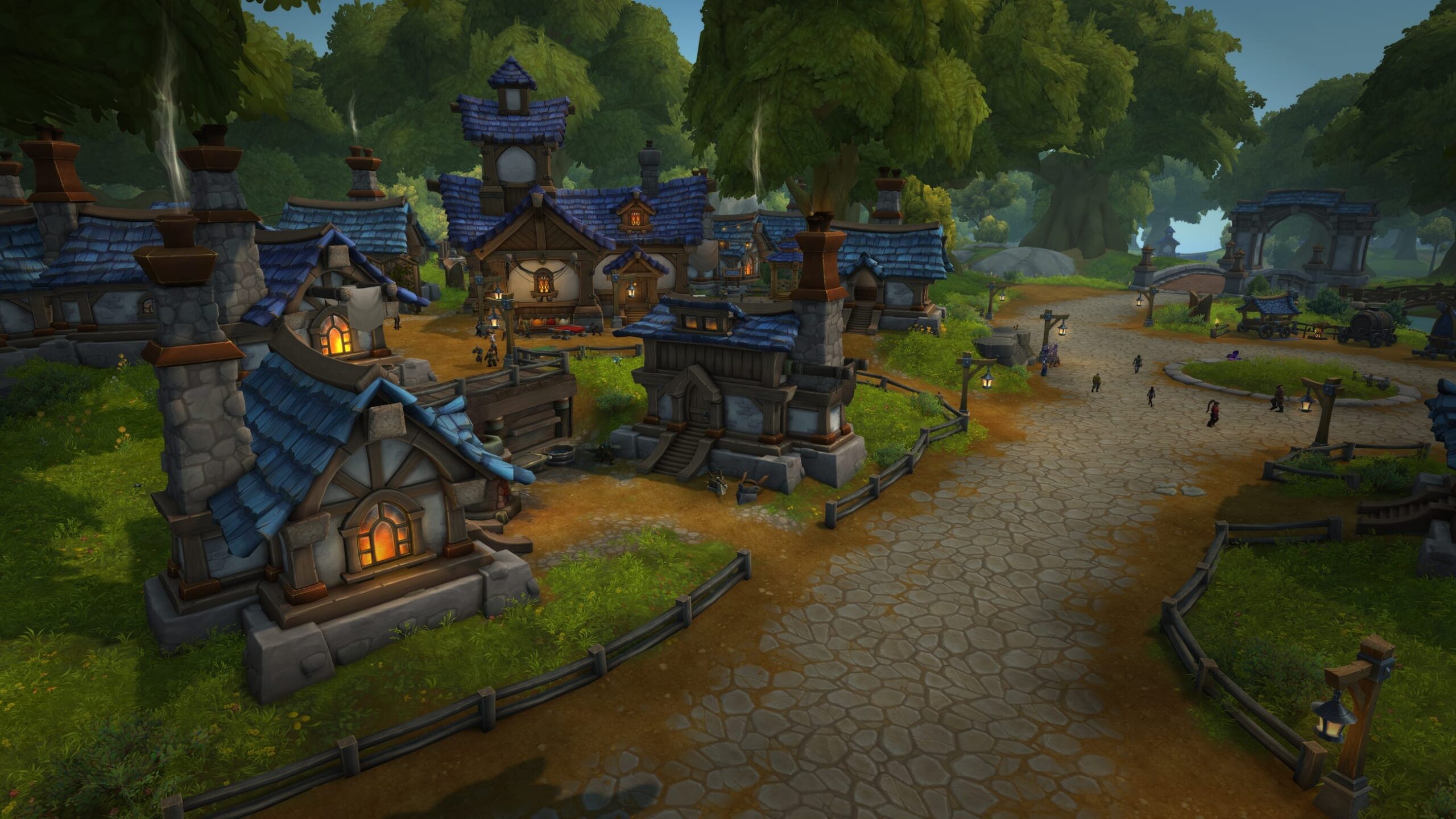 World of Warcraft Midnight - Zona de vecindarios y barrios elfos en la expansión Midnight - Juegosrpg.com