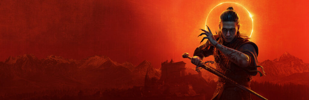 The Blood of Dawnwalker - Arte clave oficial del RPG de fantasía oscura de Rebel Wolves - Juegosrpg.com