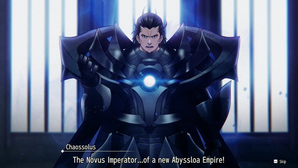 Brigandine Abyss - Chaossolus, el Novus Imperator del Imperio Abyssloa - Juegosrpg.com