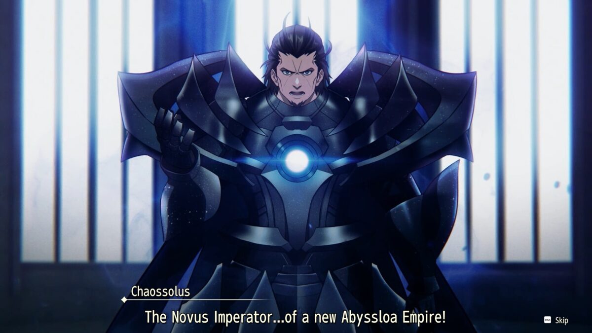 Brigandine Abyss - Chaossolus, el Novus Imperator del Imperio Abyssloa - Juegosrpg.com