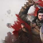 Crimson Desert - arte oficial del banner del juego con Kliff en primer plano - Juegosrpg.com