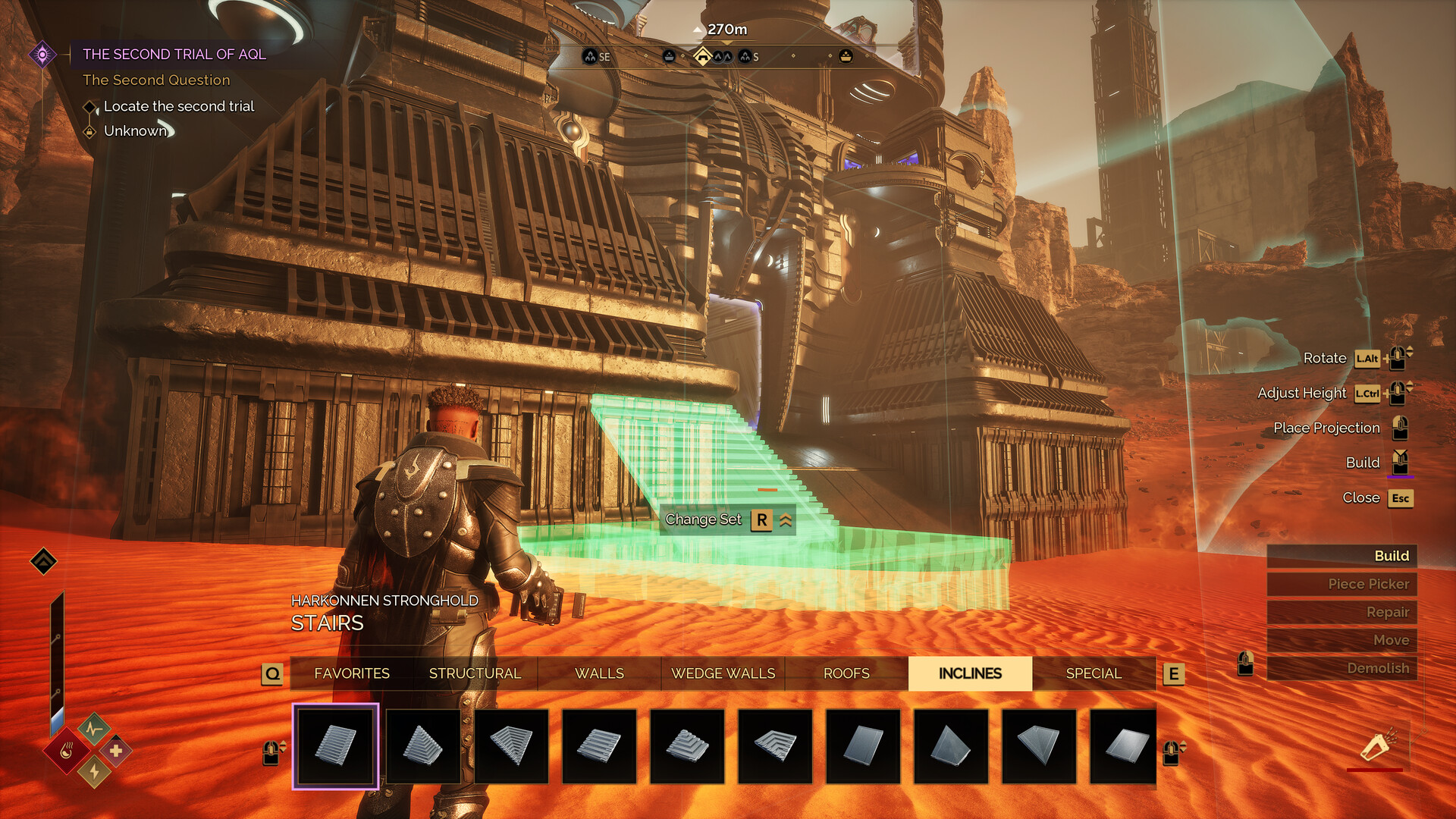 Dune: Awakening - fortaleza Harkonnen en construcción en pleno desierto - Juegosrpg.com