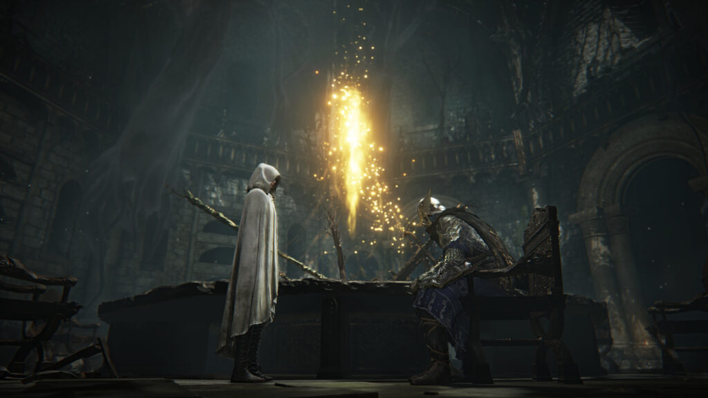 Elden Ring Nightreign - Arte oficial del juego con un Nightfarer en Limveld - Juegosrpg.com