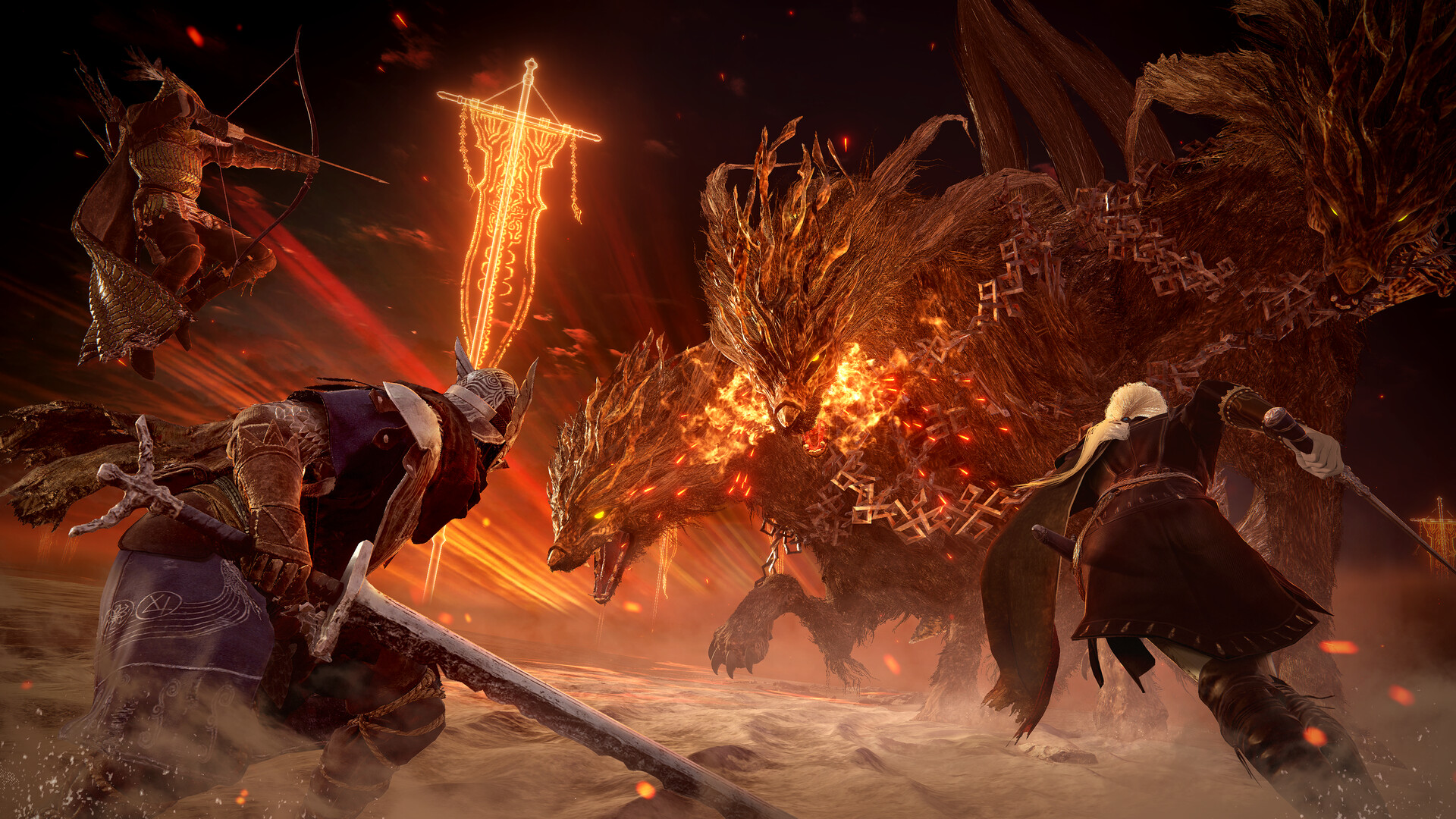 Elden Ring Nightreign - Combate cuerpo a cuerpo contra un enemigo en Limveld - Juegosrpg.com