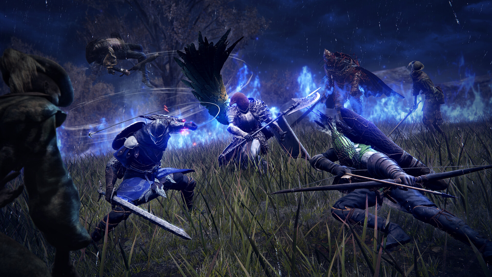 Elden Ring Nightreign - Escena nocturna con uno de los Señores de la Noche - Juegosrpg.com
