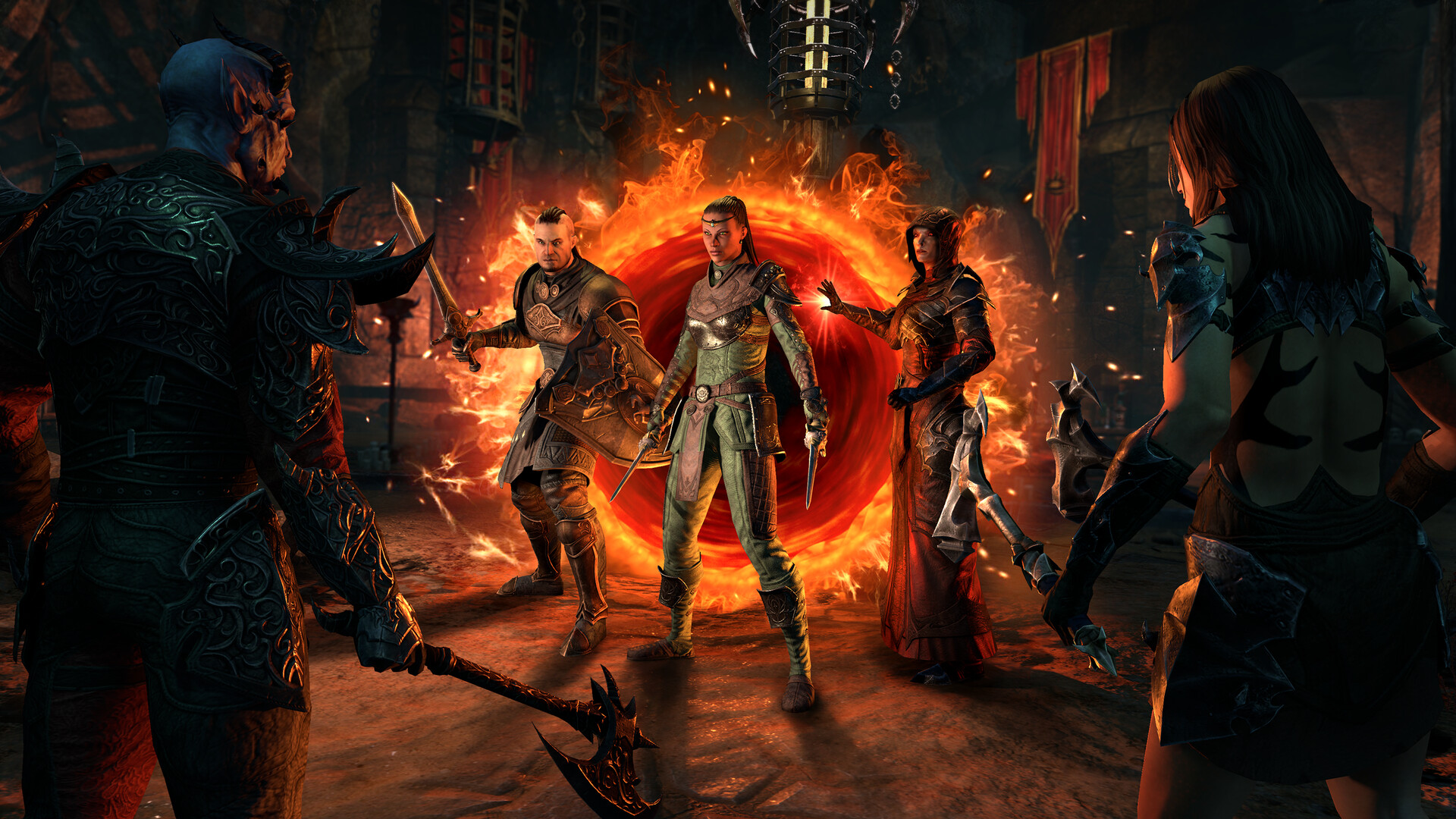 The Elder Scrolls Online - captura de gameplay del mundo abierto de Tamriel - Juegosrpg.com