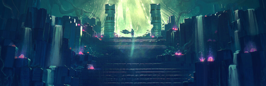 Forsaken Realms: Vahrin's Call - arte de portada oficial del RPG de fantasia - Juegosrpg.com