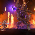 Granblue Fantasy: Relink - combate contra un jefe envuelto en fuego en Endless Ragnarok - Juegosrpg.com