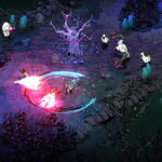 Hades II - imagen oficial destacada del juego con Melinoe rodeada de magia - Juegosrpg.com