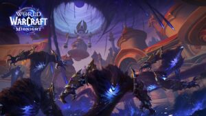 World of Warcraft: Midnight - Arte clave de la expansión con la invasión del Vacío sobre Quel'Thalas - Juegosrpg.com