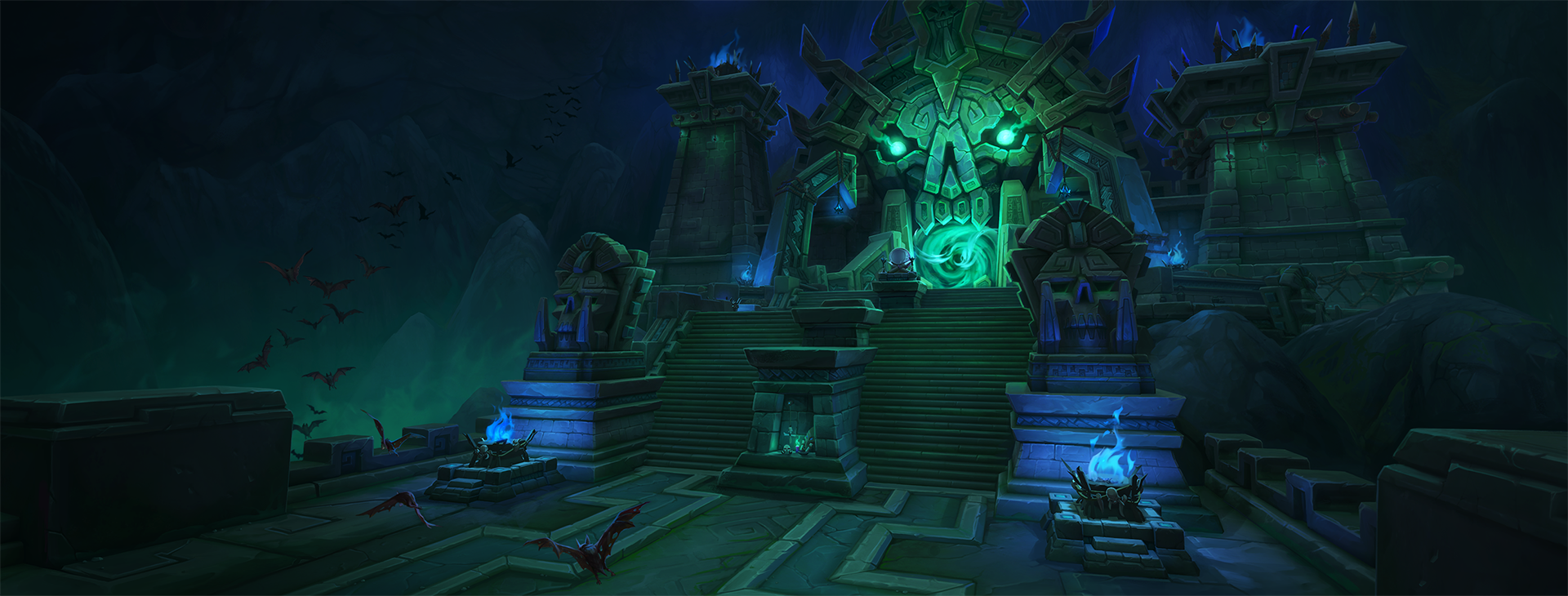World of Warcraft Midnight - exterior de Zul'Aman - Juegosrpg.com