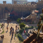 Baldur's Gate 3 - Escena destacada del grupo de aventureros en combate - Juegosrpg.com