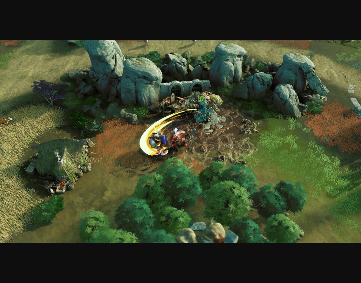 EverSiege: Untold Ages - héroe enfrentándose a una guarida de monstruo - Juegosrpg.com