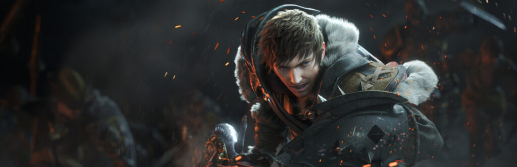 Final Fantasy XIV - arte oficial de personaje en combate - Juegosrpg.com