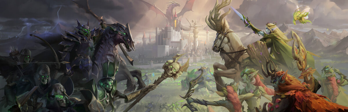 Heroes of Might and Magic Olden Era - Banner oficial del juego - Juegosrpg.com