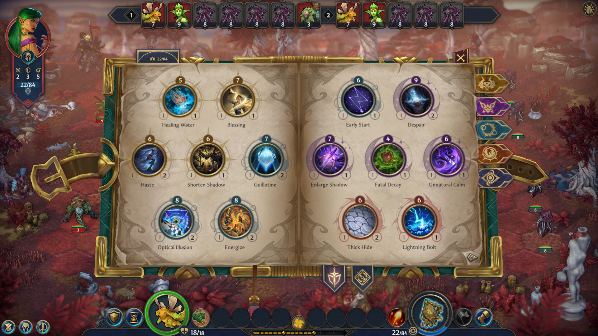 Heroes of Might and Magic Olden Era - Vista de un castillo de una de las facciones - Juegosrpg.com