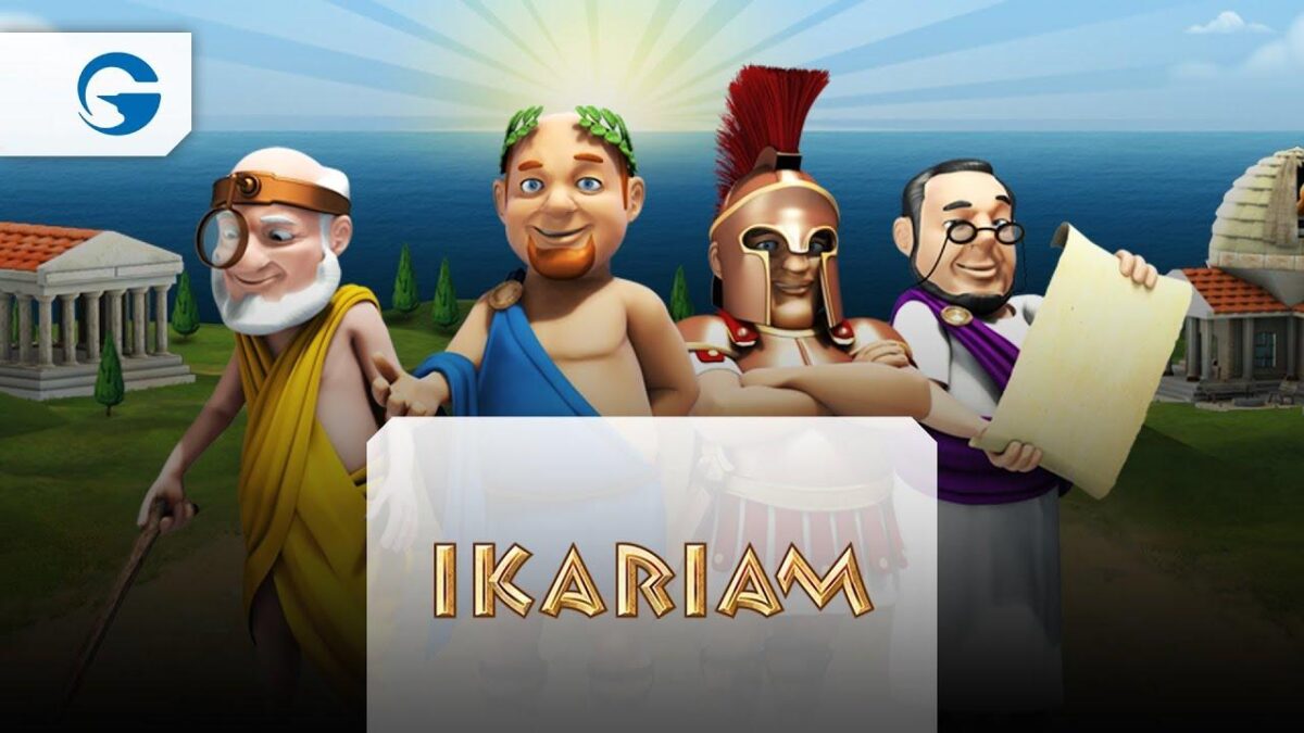 Ikariam - ilustración oficial de los personajes del juego