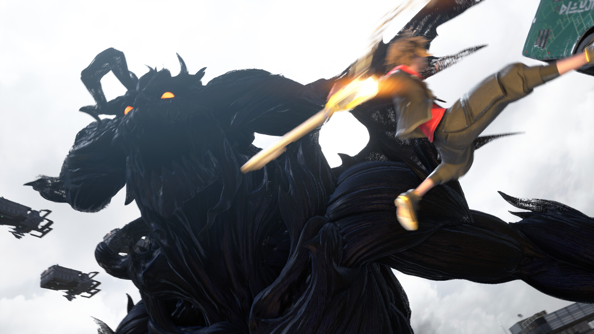 Kingdom Hearts IV - Escena de combate en Quadratum - Juegosrpg.com