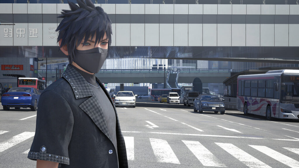 Kingdom Hearts IV - Yozora en las calles de Quadratum - Juegosrpg.com