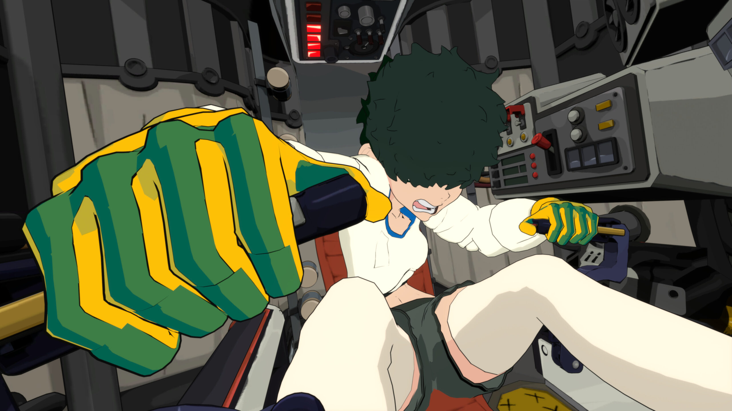 NITRO GEN OMEGA - vista en primera persona desde la cabina de un mech en combate - Juegosrpg.com