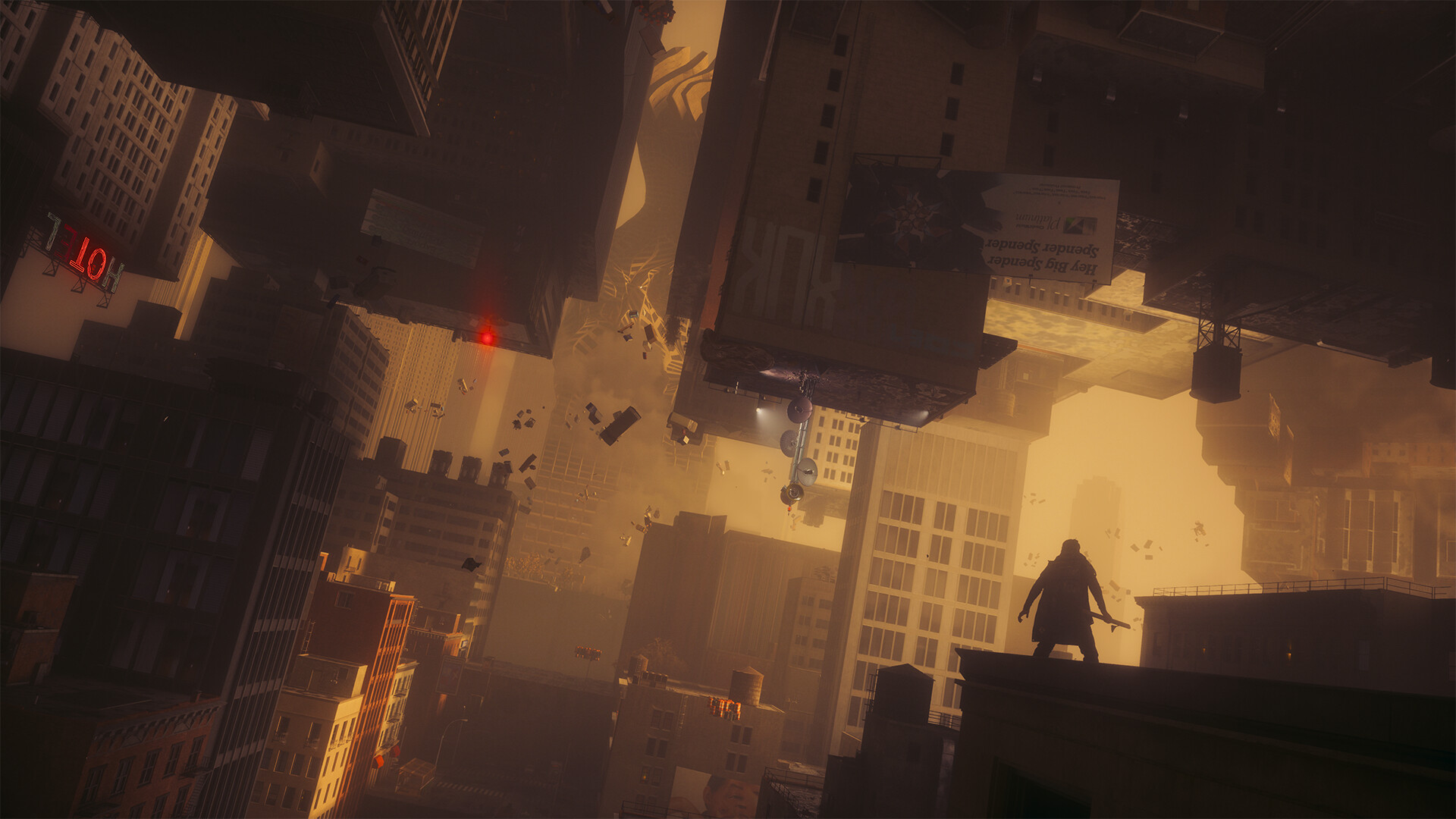 Control Resonant - Manhattan invertida por los efectos de la pauta - Juegosrpg.com